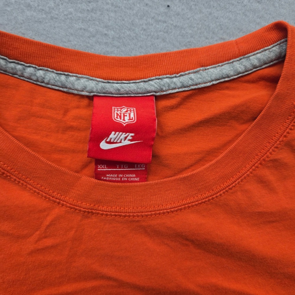 Nike NFL Chicago Bears T-Shirt Mens XXL‎ Orange Bears of Chicago Graphic Tee - Picture 3 of 9